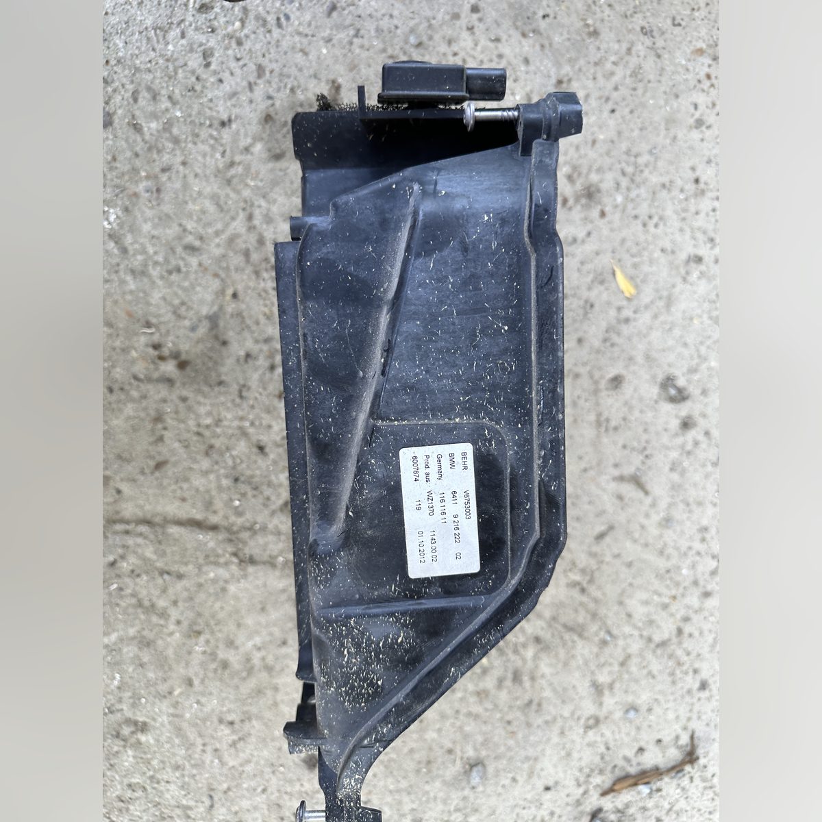 Carcasa / canal aer clima Behr BMW F10 6007874 – poza 1