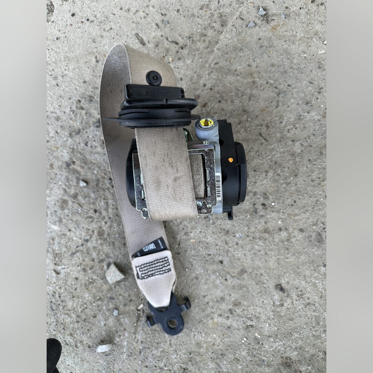 Centura siguranta fata stanga bej BMW F10 535i xDrive 2013 – poza 3