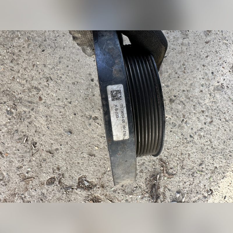 Fulie arbore cotit vibrochen BMW F30 F80 F10 11237573655 – poza 2