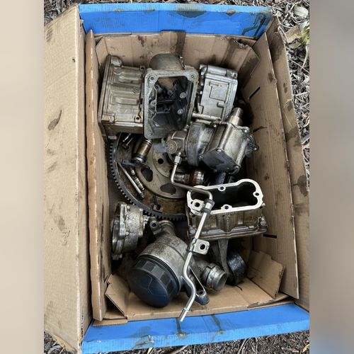 Lot piese motor N55 (pompa vacuum, carcasa filtru ulei, coroana volanta etc.) BMW F10 535i xDrive 2013