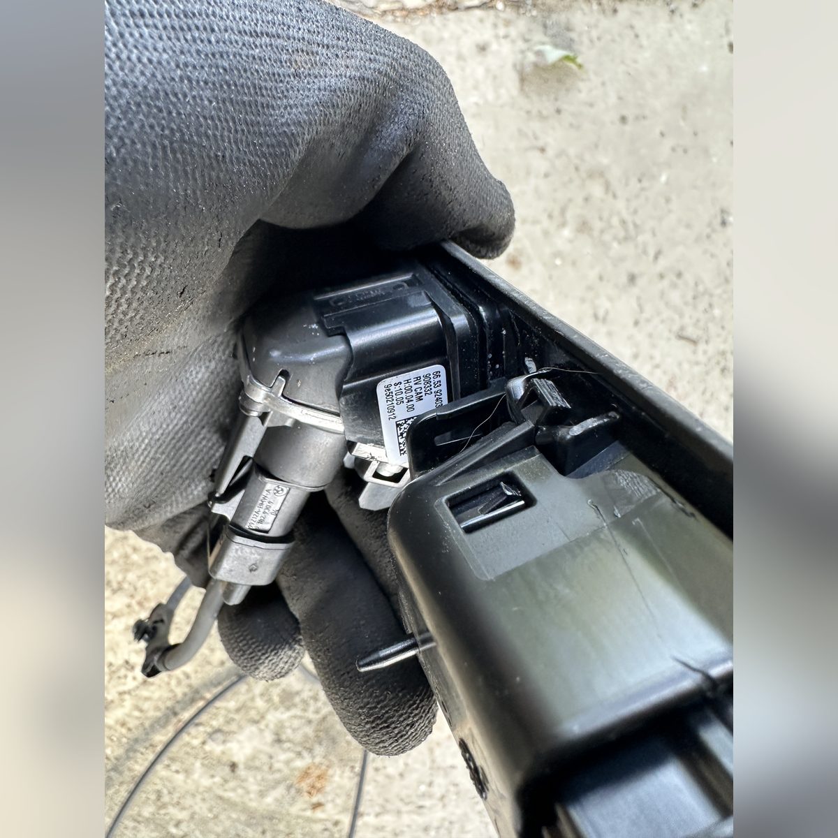 Maner portbagaj cu camera marsarier BMW F10 66539240351 – poza 4