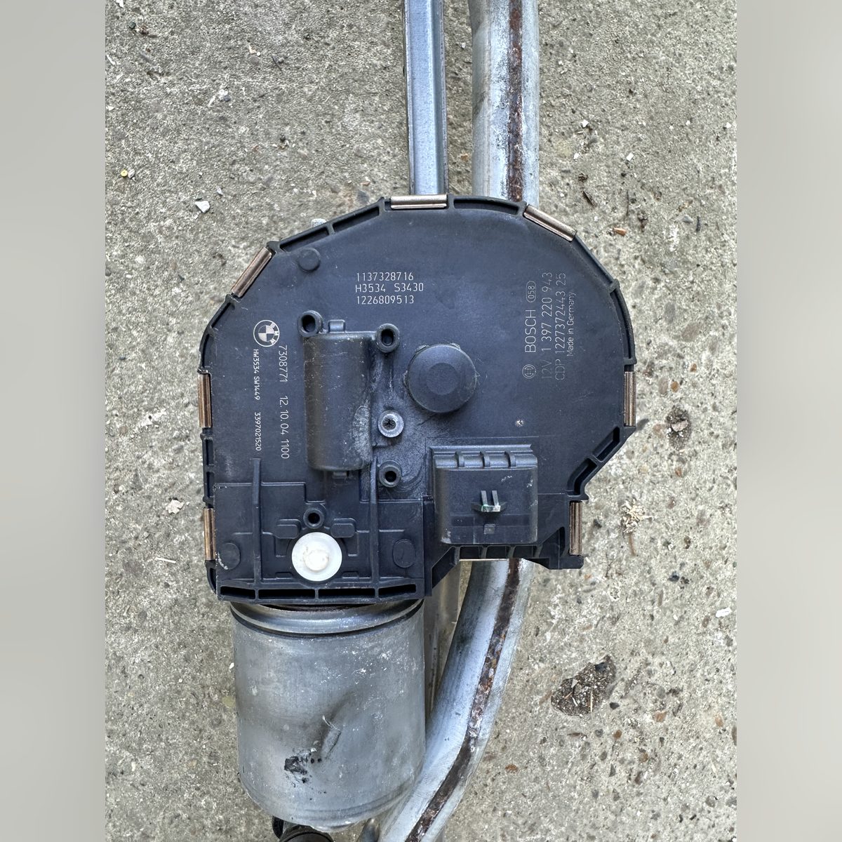 Mecanism stergatoare parbriz cu motoras BMW F10 7308771 4899835 – poza 4
