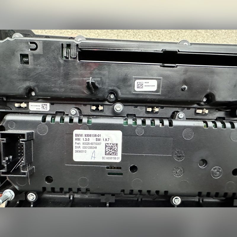 Panou comanda clima si radio BMW F10 9306156 – poza 2