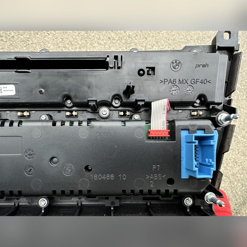 Panou comanda clima si radio BMW F10 9306156 – poza 3