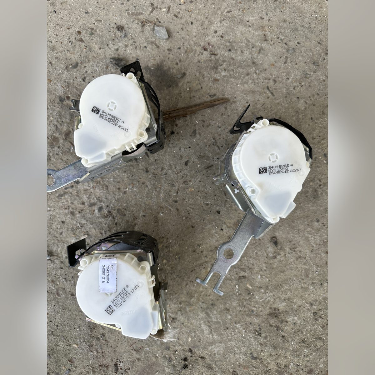 Set centuri siguranta spate (3 bucati) BMW F10 535i xDrive 2013 – poza 1