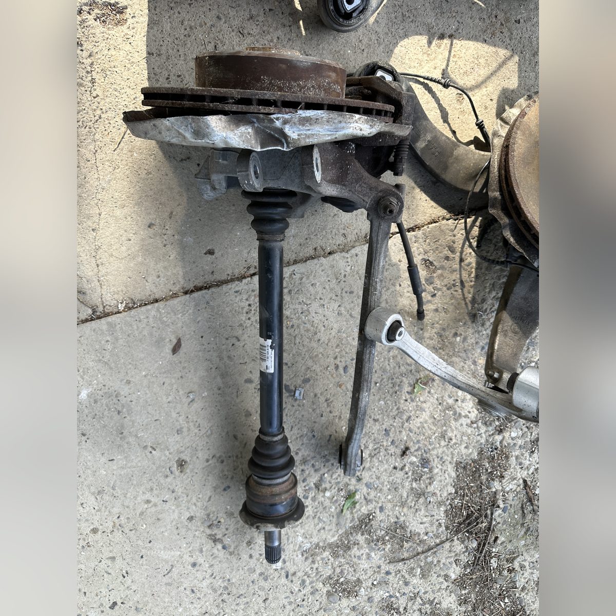 Set fuzete fata si spate cu butuci, discuri, brate si planetare spate BMW F10 xDrive 535i 2013 – poza 3