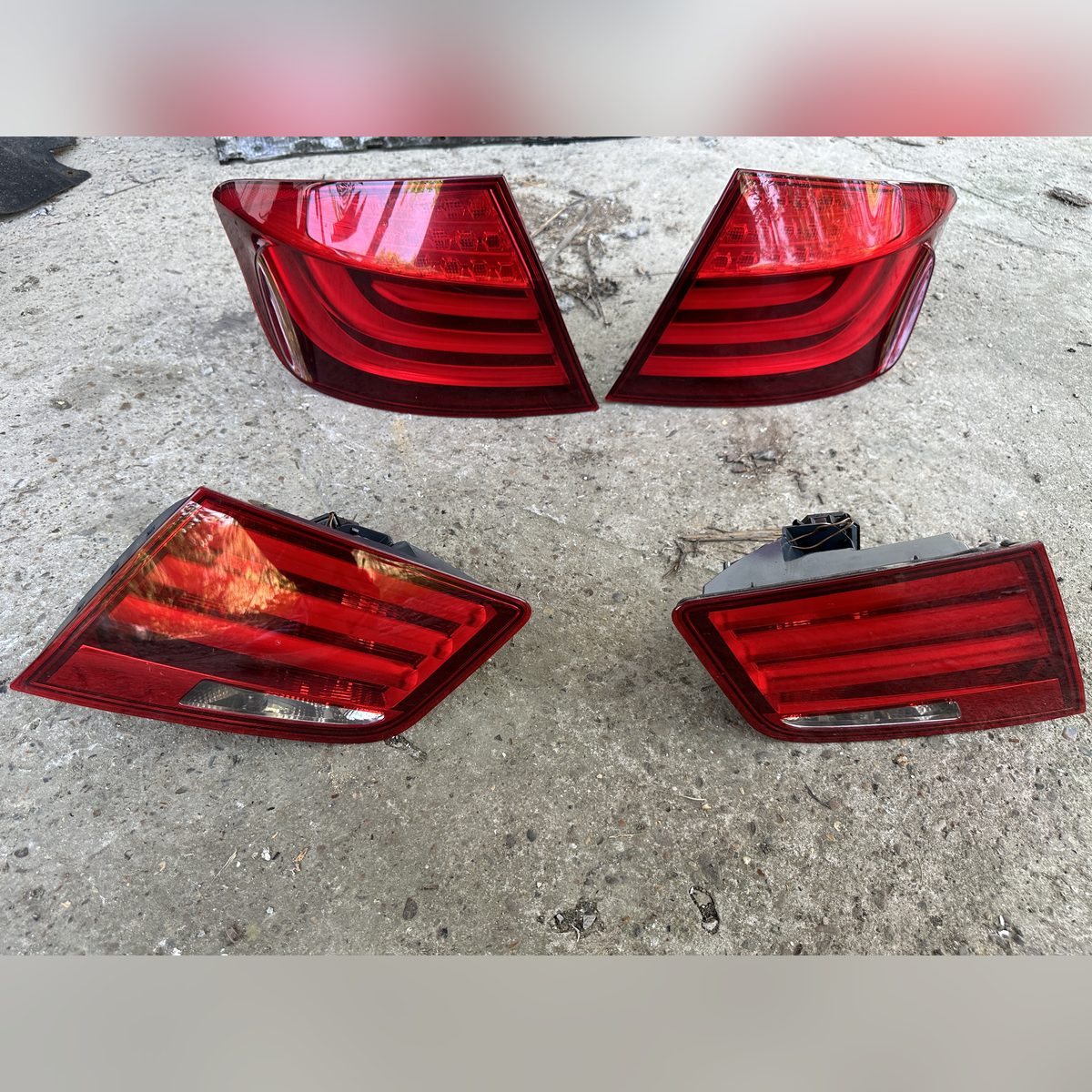 Set stopuri spate LED (aripa + haion) stanga si dreapta BMW F10 set 4 bucati, versiune SUA 535i xDrive 2013 – poza 2