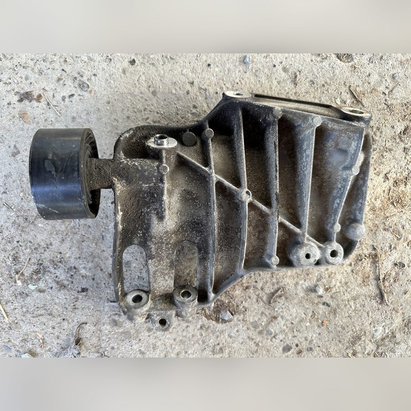 Suport compresor clima cu rola BMW F10 F07 F01 N55 64557585167 – poza 1